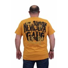 Moc Grande 24132 Büyük Beden Basic Hardal Erkek T-shirt