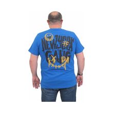 Moc Grande 24132 Sıfır Yaka Saks Erkek T-shirt