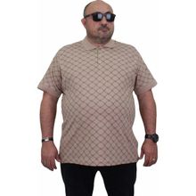 Moc Grande 24452 Square Bej Erkek T-shirt