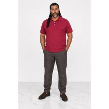 Moc Grande 24452 Square Bordo Erkek T-shirt