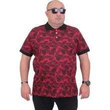 Moc Grande 24455 Hawai Bordo Erkek T-shirt