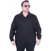 Moc Grande 25727 Siyah Uzun Kollu Klasik Stil Erkek Gömlek