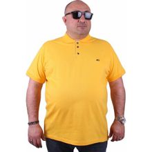 Moc Grande Polo 11500 Büyük Beden Sarı Erkek T-shirt