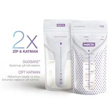 Mochi 25 Adet Süt Saklama Poşeti