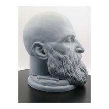 MODA Mitolojik Savaşçı Kratos Büstü Kulaklık Standı | 3D Baskı Dekoratif Heykel