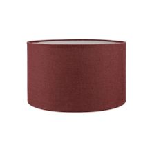 MODA35 Bordo 35 cm Silindir Kumaş Lambader Başlığı