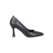 Modabuymus Kanger Mat Stiletto Kadeh Siyah Kadın Topuklu Ayakkabı