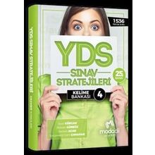 Modadil Yayınları YDS Sınav Stratejileri 4 Kelime Bankası