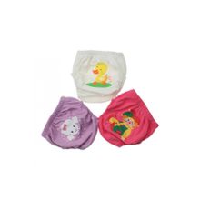 Modakids 035-60155-003 3 - 4 Yaş Kız Bebek Sevimli 3'lü Alıştırma Külodu