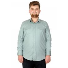 Mode XL 20360 Su Yeşili Gabardin Erkek Gömlek