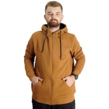 Mode XL 20543 Camel Kapüşonlu Erkek Sweatshirt