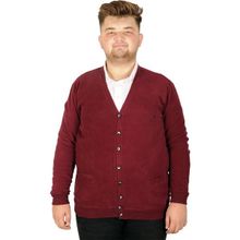 Mode XL 20548 Bordo Erkek Hırka