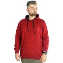 Mode XL 20569 Bordo Erkek Eşofman Üstü