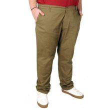 Mode XL 20850 Milano Haki Keten Erkek Pantolon