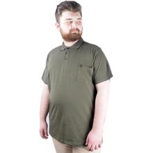 Mode XL 21558 Haki Polo Erkek T-shirt