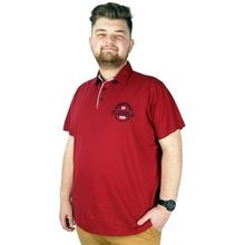 Mode XL 22303 Bordo Erkek T-shirt