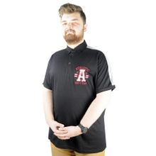 Mode XL 22307 Best Team Siyah Erkek Polo T-Shirt