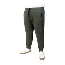 Mode XL 22501 Zippered Haki Erkek Eşofman Altı