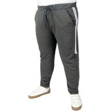 Mode XL 22509 Stripe Antramelanj Erkek Eşofman Altı