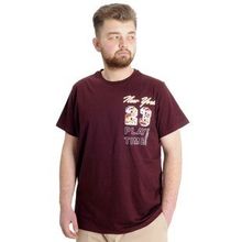 Mode XL 23113 Mürdüm Erkek T-shirt