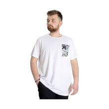 Mode XL 23140 Beyaz Authentic Erkek T-shirt