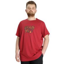 Mode XL 23141 Bordo Erkek T-shirt