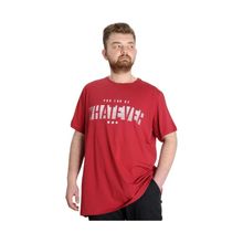 Mode XL 23148 Whatever Bordo Erkek T-Shirt