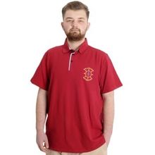 Mode XL 23323 Bordo Erkek T-shirt