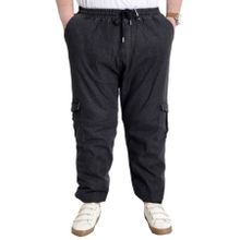 Mode XL 23919 Chief Blue Siyah Lastikli Erkek Kot Pantolon