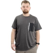 Mode XL U24043 Thinkers Antramelanj Bisiklet Yaka Erkek T-shirt