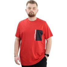 Mode XL U24043 Thinkers Kırmızı Bisiklet Yaka Erkek T-shirt