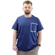 Mode XL U24051 Number İndigo Erkek T-shirt