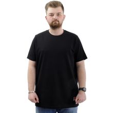 Mode XL U24078 Siyah Bisiklet Yaka Erkek T-shirt