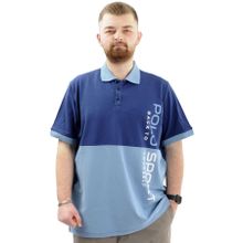 Mode XL U24323 Polo Sport Mavi Erkek T-shirt