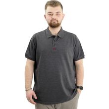 Mode XL U24328 Antrasit Klasik Polo Yaka Erkek T-shirt