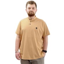Mode XL U24339 Bej Erkek T-shirt