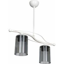 Modelight Alba Füme 2'li Optik Camlı Avize