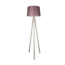 Modelight Deko Krem Ayak Tripod Lambader - Gül Kurusu