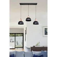 Modelight Taylor 3'lü Sıralı Siyah Avize