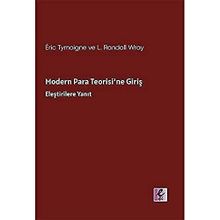 Modern Para Teorisi'ne Giriş - Efil Yayınevi