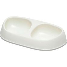 Moderna 2 x 200 ml ( Beyaz ) Sensibowl Küçük, Orta Irk Köpek ve Kedi Mama ve Su Kabı