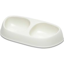 Moderna 2x200 ml Beyaz Sensibowl İkili Mama Ve Su Kabı
