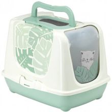 Moderna Eden Trendy Fitreli 50x39x39 cm Kapalı Kedi Tuvaleti