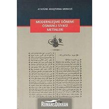 Modernleşme Dönemi Osmanlı Siyasi Metinleri - Mehmet Yıldız