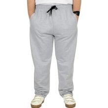 ModeXL Classic 2 İp Gri Büyük Beden Erkek Eşofman Altı