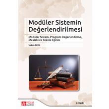 Modüler Sistemin Değerlendirilmesi - Pegem Akademi Yayıncılık
