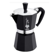 Moka Pot Siyah 6 Cup