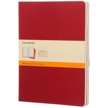 Moleskine CH121 Cahier Kırmızı Çizgili 3'lü Defter