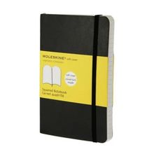 Moleskine Klasik Cep Boy Sert Kapak Çizgili Siyah Defter