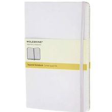 Moleskine MM712WH Beyaz Kareli Cep Boy Sert Kapaklı Defter